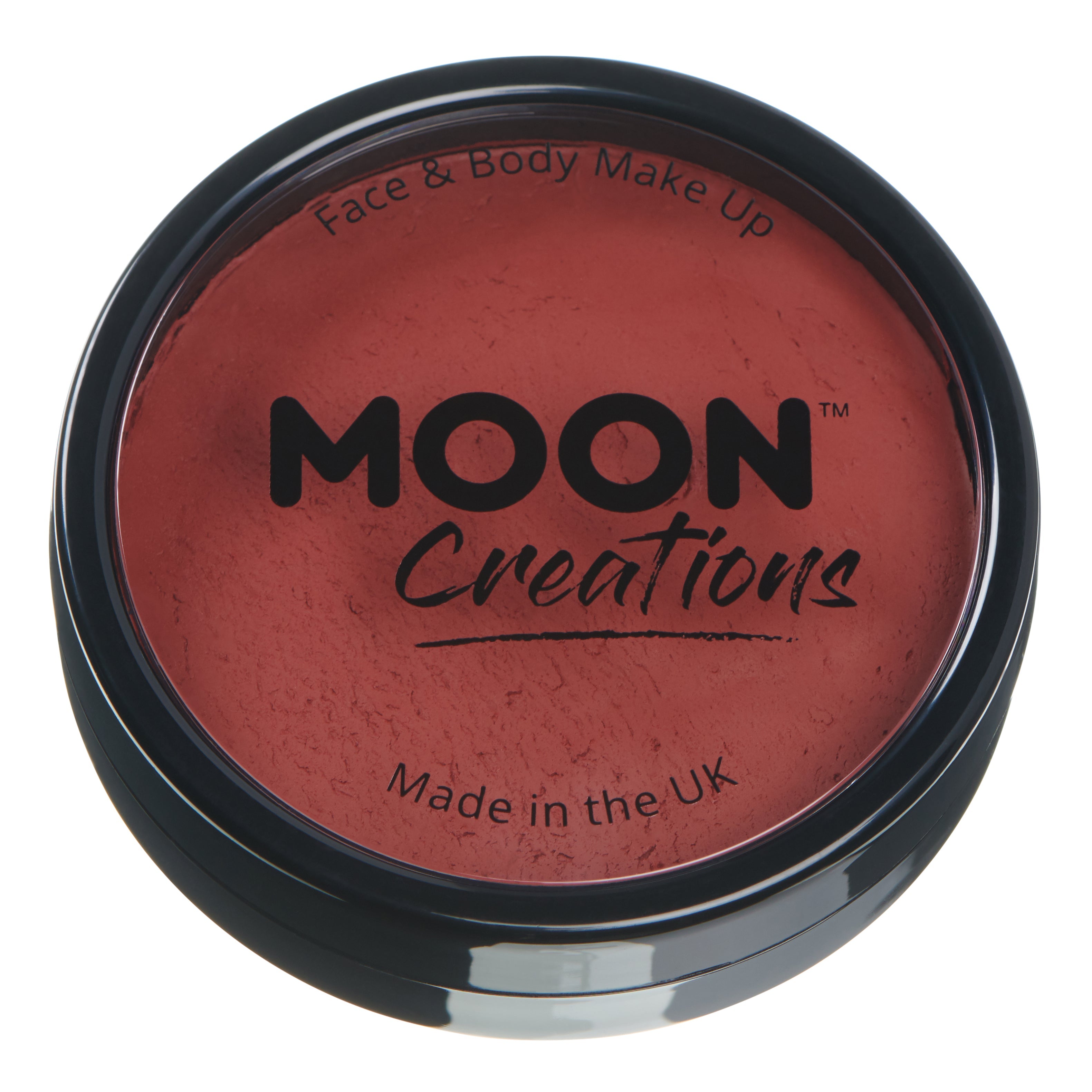 Dark Red - Professional Face Paint, 36g. Cosmetically certified, FDA & Health Canada compliant, cruelty free and vegan.
