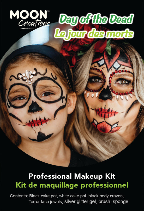 Day of the Dead Face Paint Makeup Kit