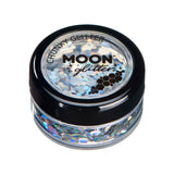 Silver - Holographic Chunky Face & Body Glitter, 3g. Cosmetically certified, FDA & Health Canada compliant, cruelty free and vegan.