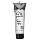 Glitter Hair Glue Adhesive, 20mL. Cosmetically certified, FDA & Health Canada compliant, cruelty free and vegan.