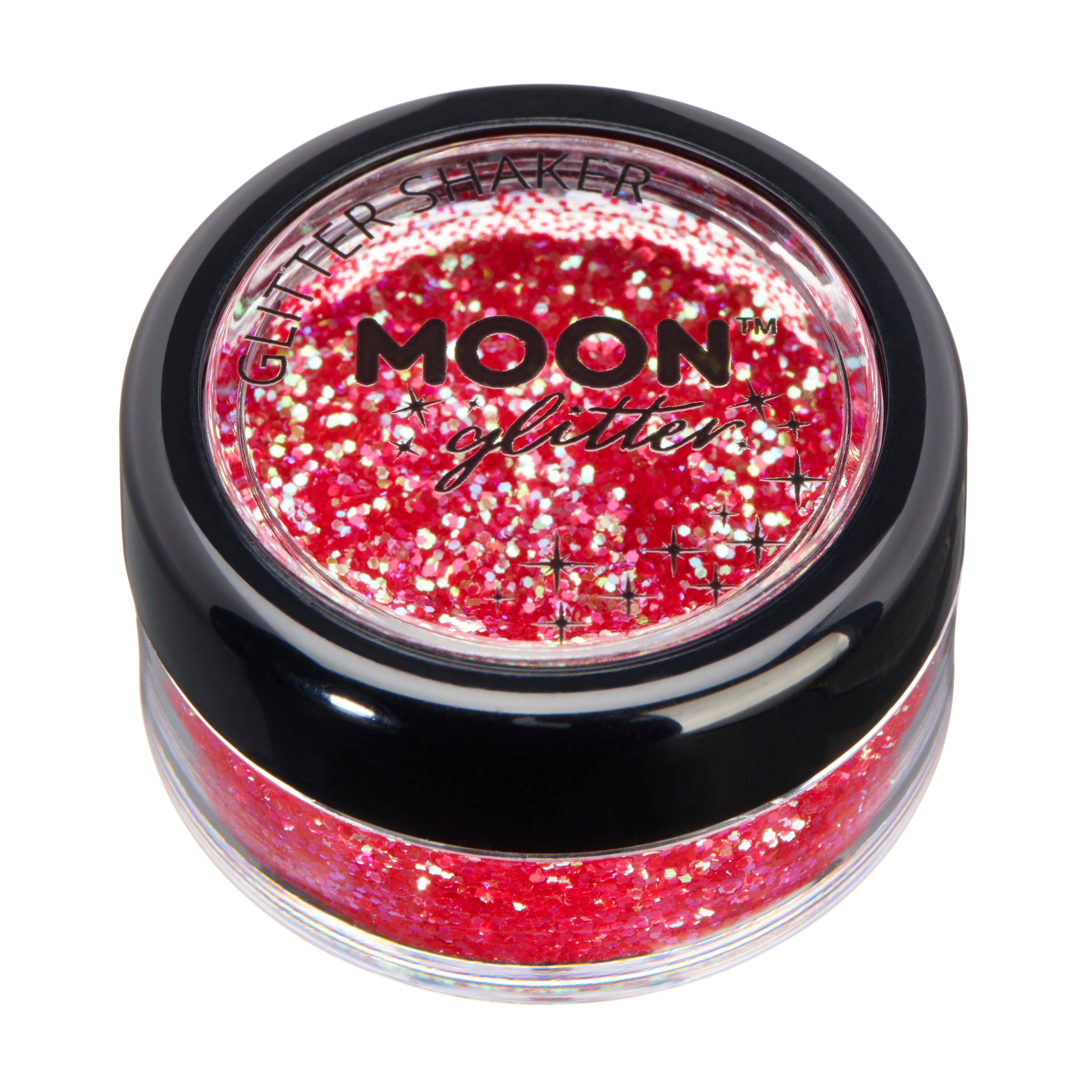 Cherry - Iridescent Fine Face & Body Glitter Shaker, 5g. Cosmetically certified, FDA & Health Canada compliant, cruelty free and vegan.