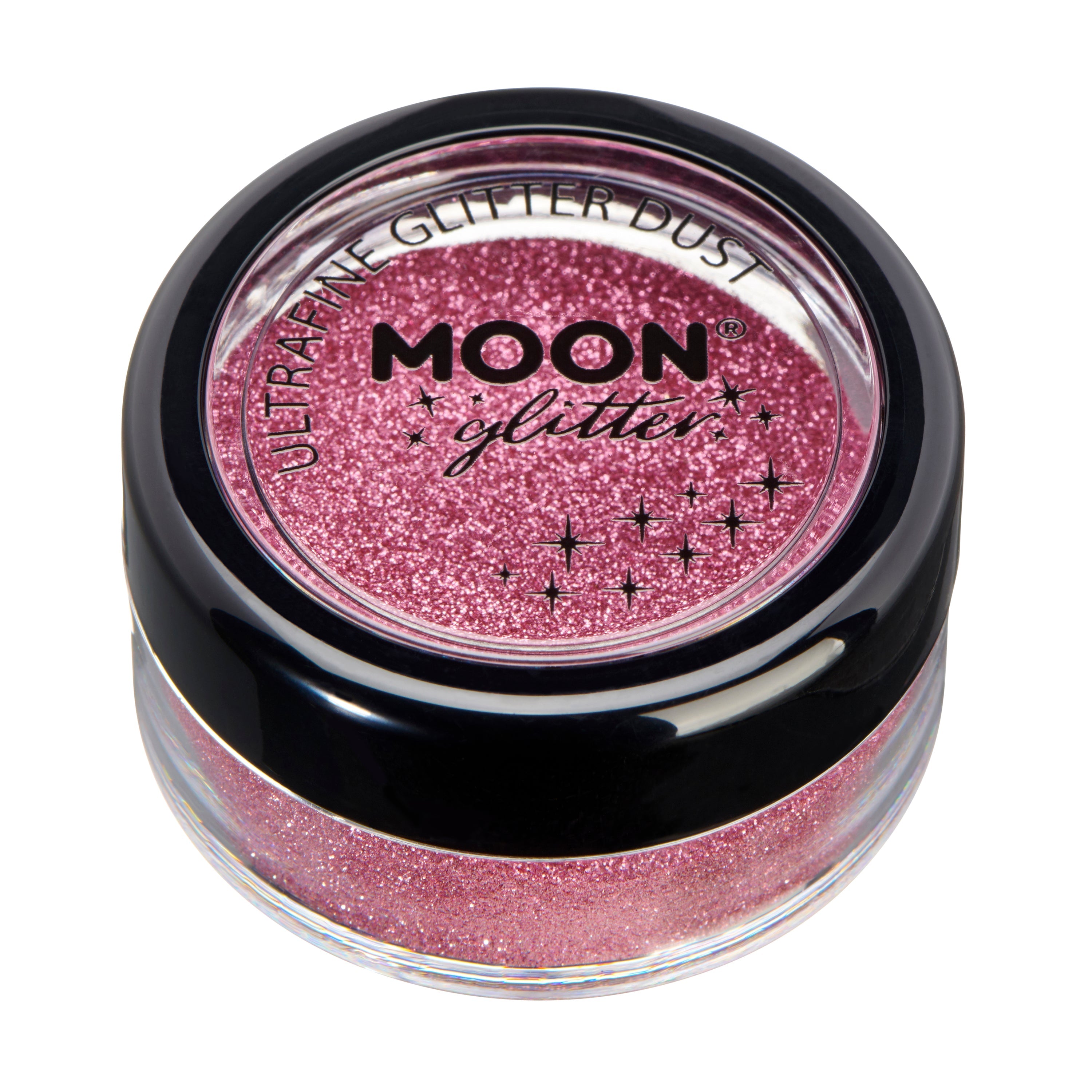 Pink - Classic Ultrafine Face & Body Glitter Dust, 5g. Cosmetically certified, FDA & Health Canada compliant, cruelty free and vegan.