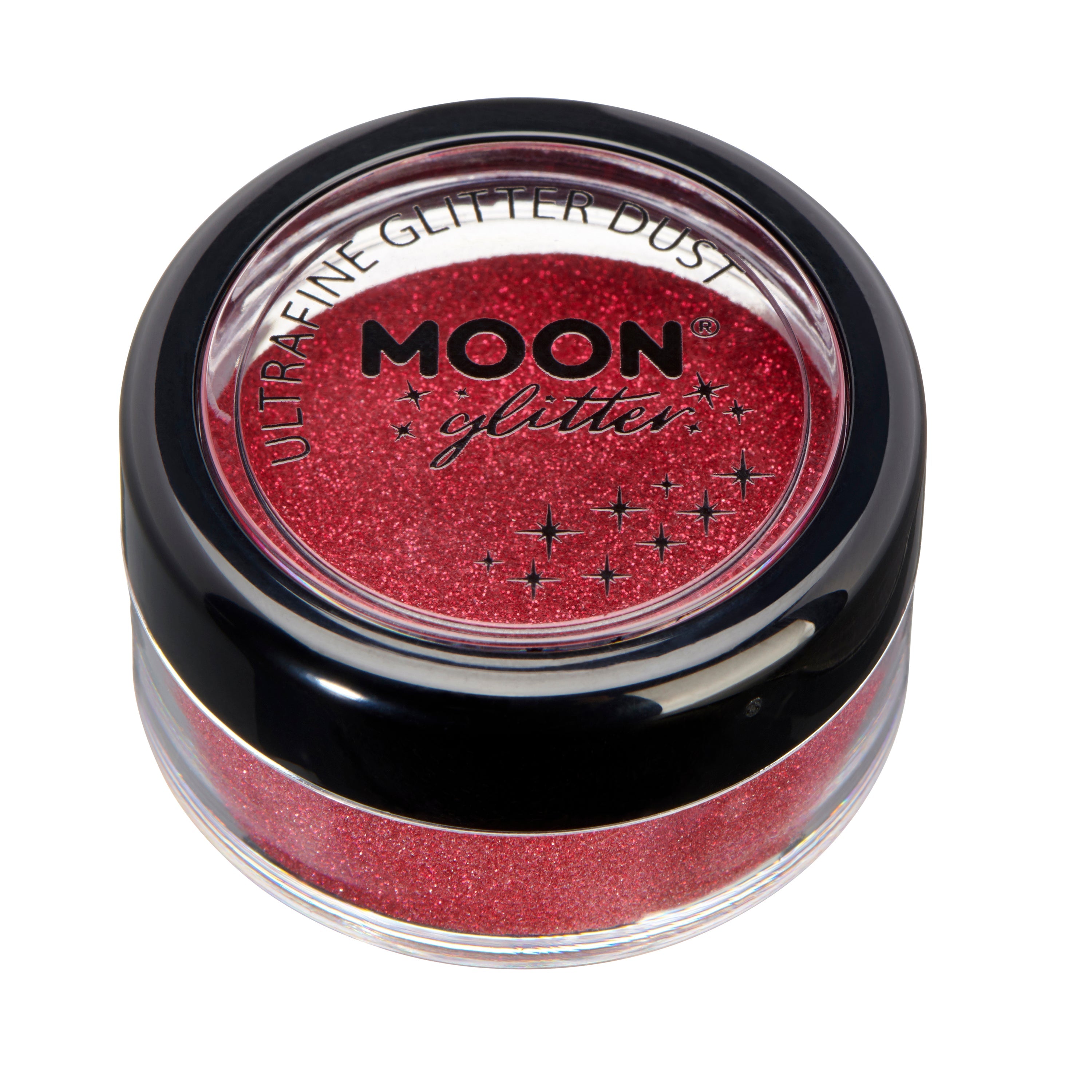 Red - Classic Ultrafine Face & Body Glitter Dust, 5g. Cosmetically certified, FDA & Health Canada compliant, cruelty free and vegan.