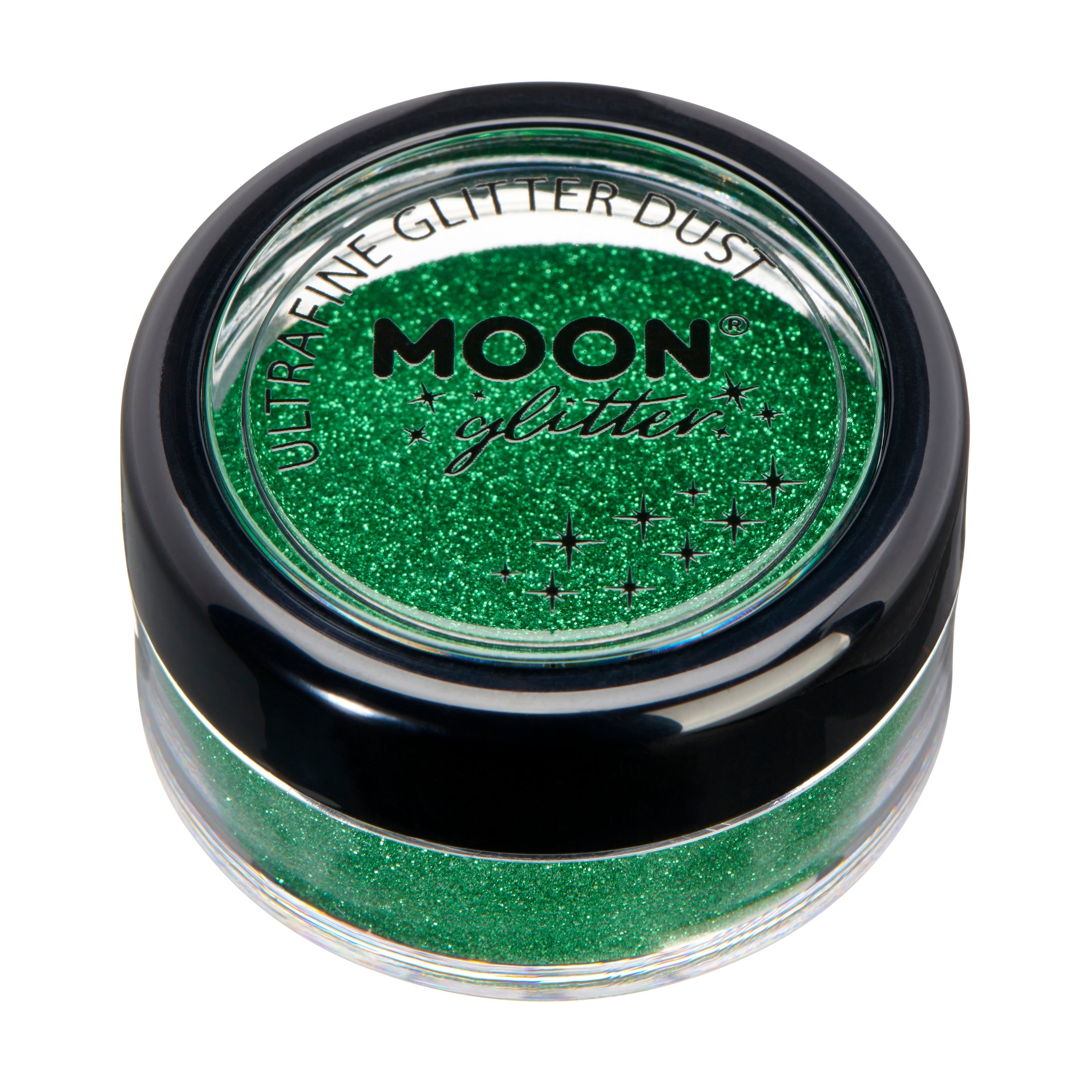 Green - Classic Ultrafine Face & Body Glitter Dust, 5g. Cosmetically certified, FDA & Health Canada compliant, cruelty free and vegan.