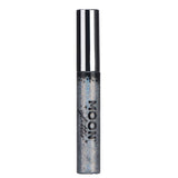 Silver - Holographic Glitter Eyeliner, 10mL. Cosmetically certified, FDA & Health Canada compliant, cruelty free and vegan.