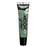 Green - Holographic Glitter Lip Gloss, 5g. Cosmetically certified, FDA & Health Canada compliant, cruelty free and vegan.