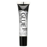 Pro Face & Body Glitter Fix Gel, 15mL. Cosmetically certified, FDA & Health Canada compliant, cruelty free and vegan.