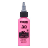 Pink - Glow in the Dark Fabric Paint, 30mL