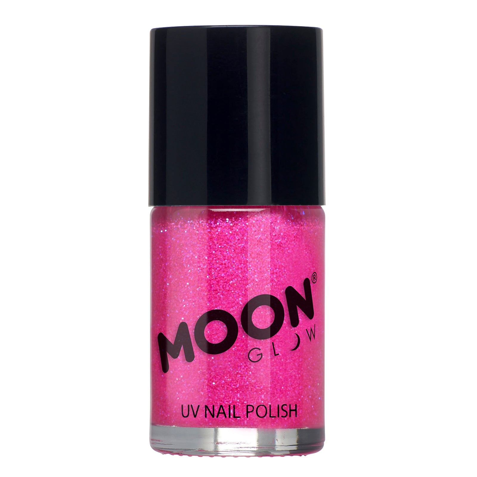 Magenta - UV Glitter Nail Polish, 14mL. Cosmetically certified, FDA & Health Canada compliant, cruelty free and vegan.