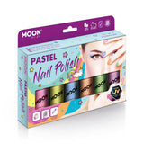 Pastel Neon UV Glow Blacklight Nail Polish Boxset. Cosmetically certified, FDA & Health Canada compliant, cruelty free and vegan.