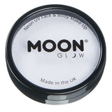 White - Neon UV Glow Blacklight Professional Face Paint, 36g. Cosmetically certified, FDA & Health Canada compliant, cruelty free and vegan.