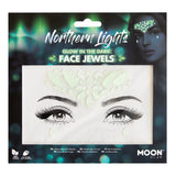 Northern Lights - Glow in the Dark Adhesive Face Gems, Jewels and Rhinestones