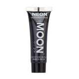 Black - Neon UV Glow Blacklight Face & Body Paint Makeup, 12mL. Cosmetically certified, FDA & Health Canada compliant, cruelty free and vegan.