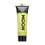 Pastel Yellow - Neon UV Glow Blacklight Face & Body Paint Makeup, 12mL. Cosmetically certified, FDA & Health Canada compliant, cruelty free and vegan.