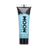 Pastel Blue - Neon UV Glow Blacklight Face & Body Paint Makeup, 12mL. Cosmetically certified, FDA & Health Canada compliant, cruelty free and vegan.