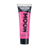 Hot Pink - Neon UV Glow Blacklight Fine Face & Body Glitter Gel, 12mL. Cosmetically certified, FDA & Health Canada compliant, cruelty free and vegan.
