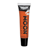 Intense Orange Tangerine - Neon UV Glow Blacklight Lip Gloss, 15mL. Cosmetically certified, FDA & Health Canada compliant, cruelty free and vegan.
