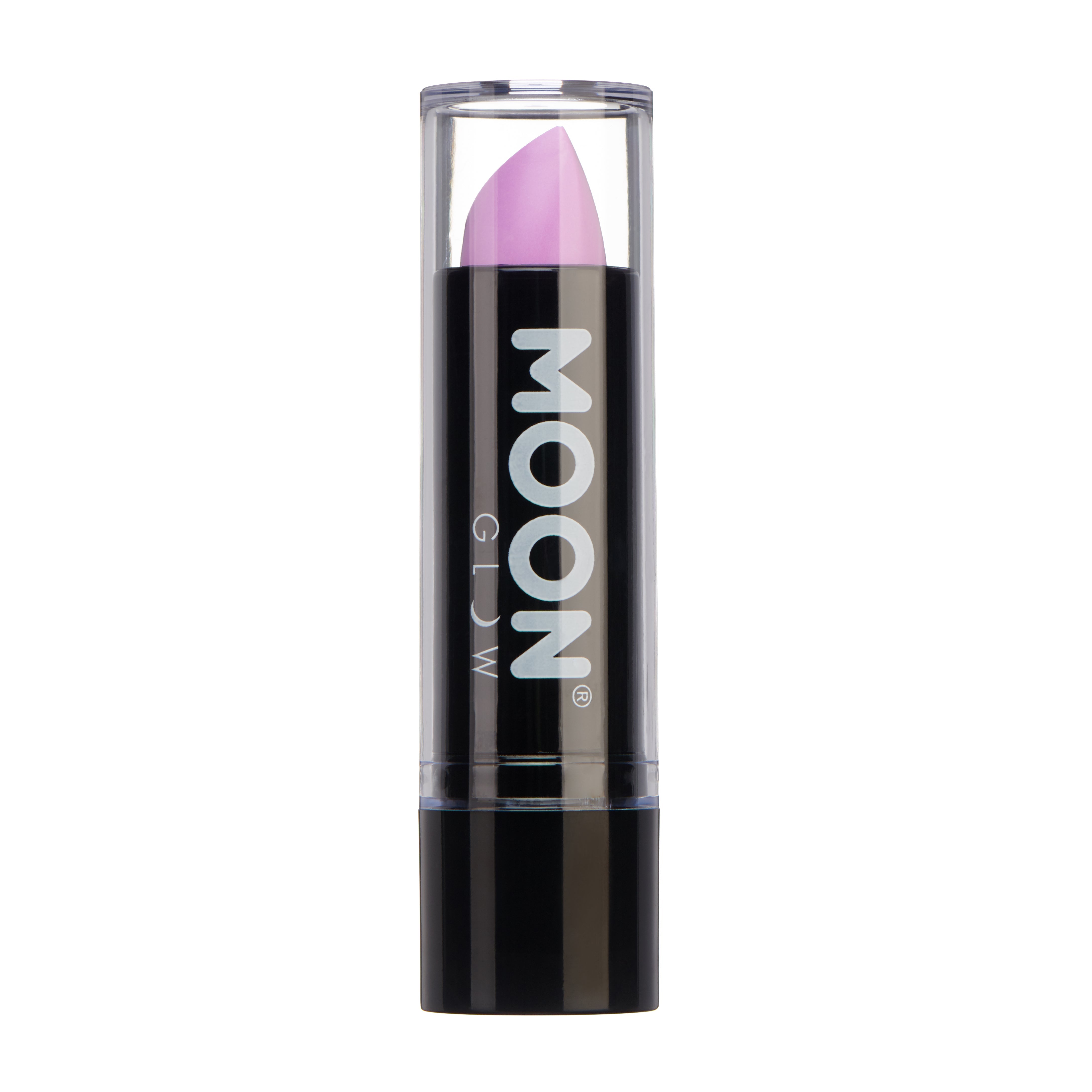 Pastel Lilac - Neon UV Glow Blacklight Lipstick, 5g. Cosmetically certified, FDA & Health Canada compliant and cruelty free.