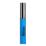 Intense Blue - Neon UV Glow Blacklight Eyeliner, 10mL. Cosmetically certified, FDA & Health Canada compliant, cruelty free and vegan.