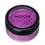 Intense Purple - Neon UV Glow Blacklight Pigment Shaker, 3g. Cosmetically certified, FDA & Health Canada compliant, cruelty free and vegan.