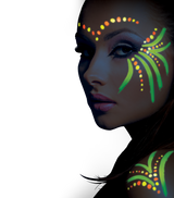 Glow in the Dark Face & Body Paint Makeup
