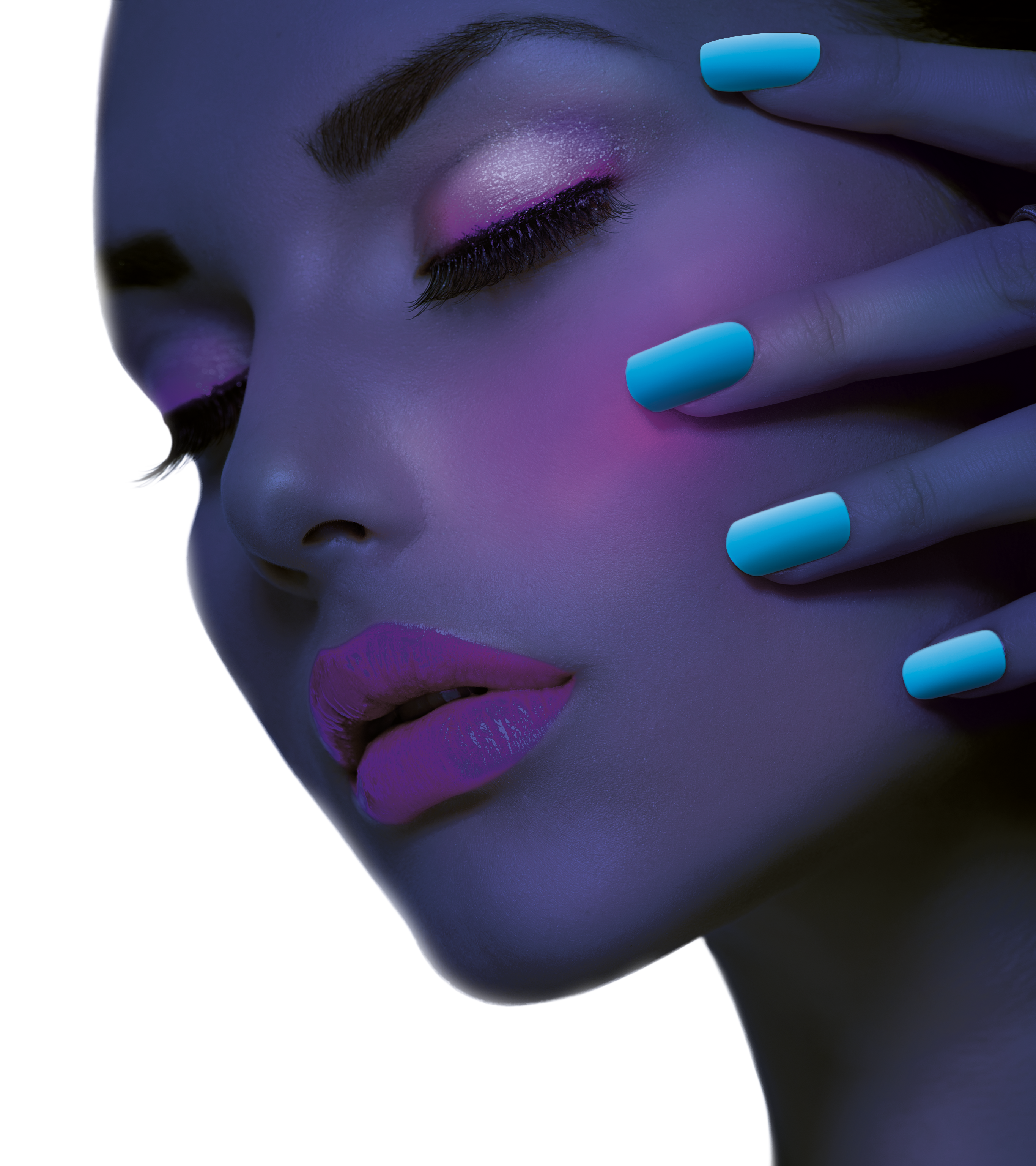 Top Coat - Neon UV Glow Blacklight Nail Polish, 14mL. Cosmetically certified, FDA & Health Canada compliant, cruelty free and vegan.