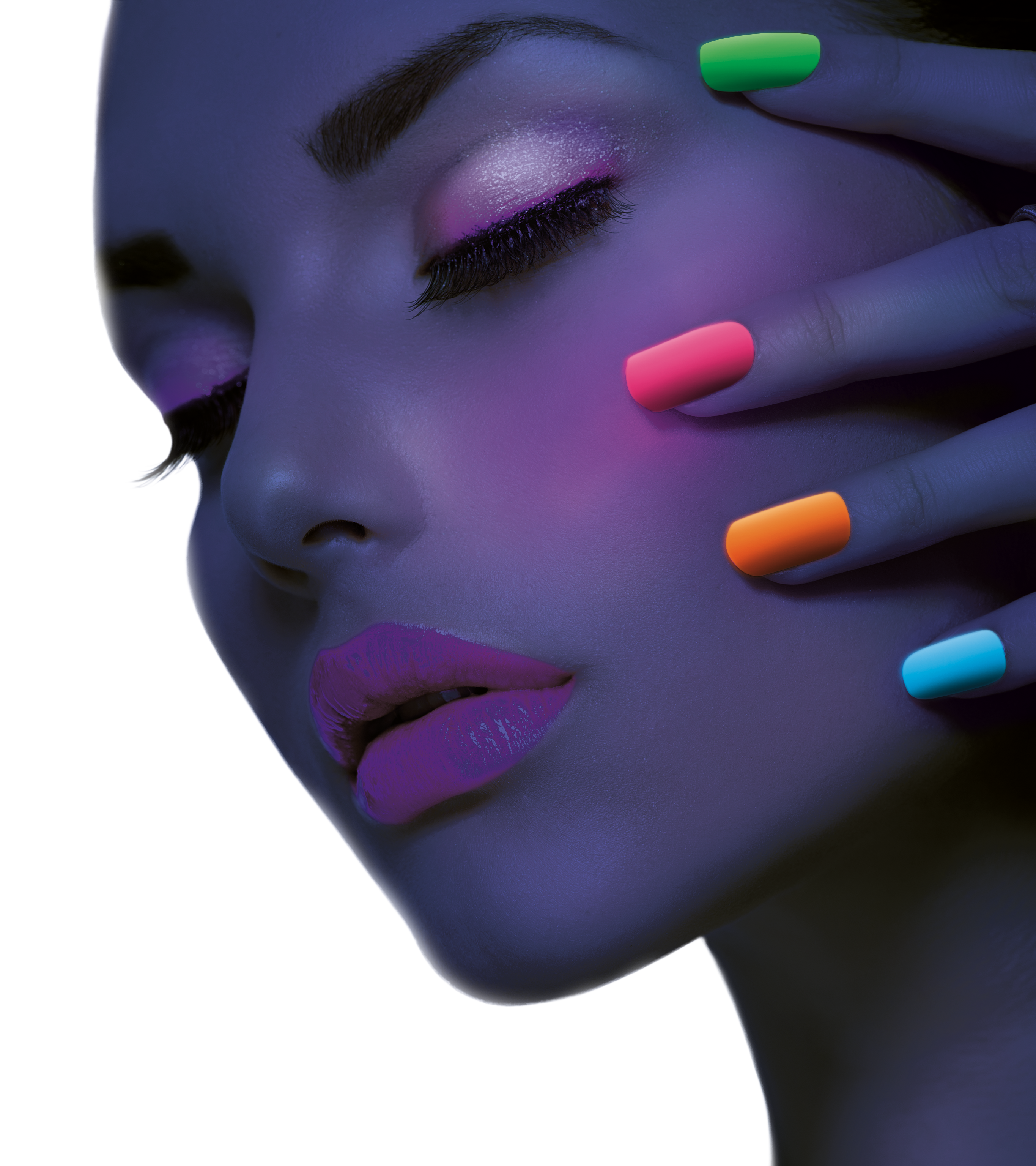 Neon UV Glow Blacklight Nail Polish, 14mL. Cosmetically certified, FDA & Health Canada compliant, cruelty free and vegan.