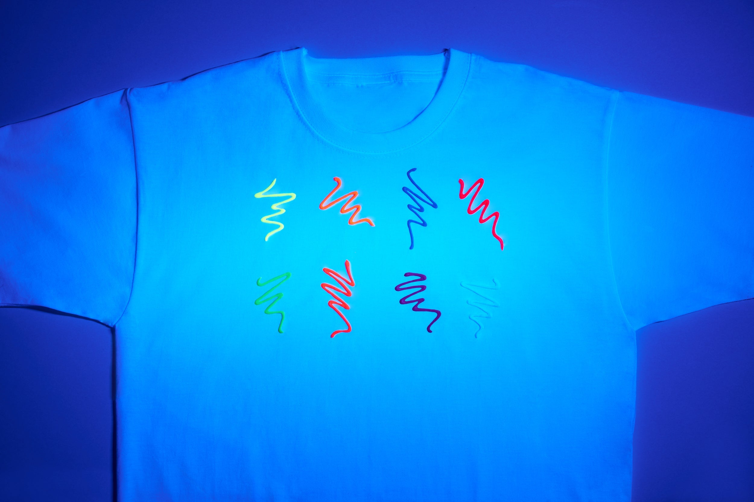 Neon UV Glow Blacklight Fabric Paint