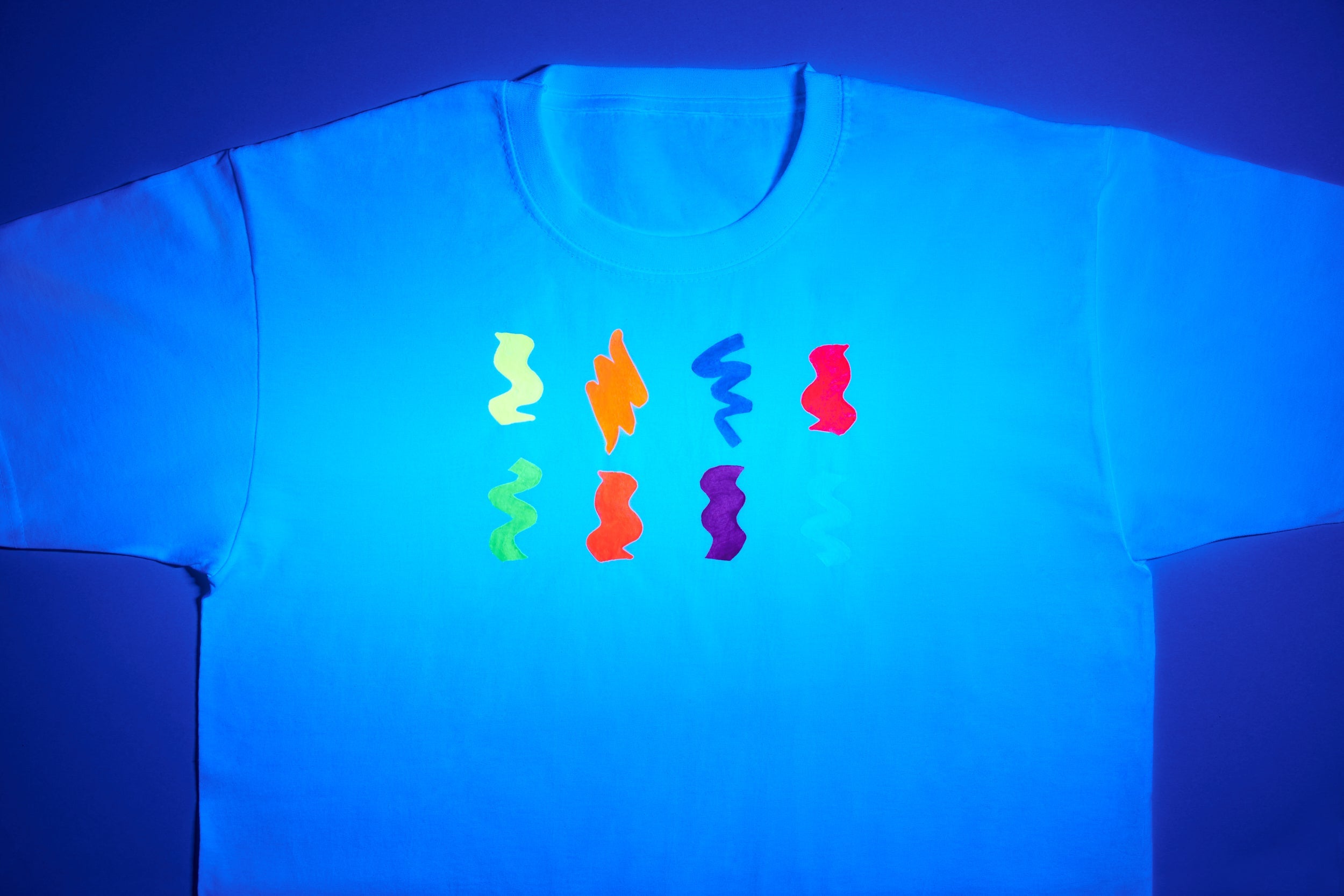 Neon UV Glow Blacklight Fabric Paint