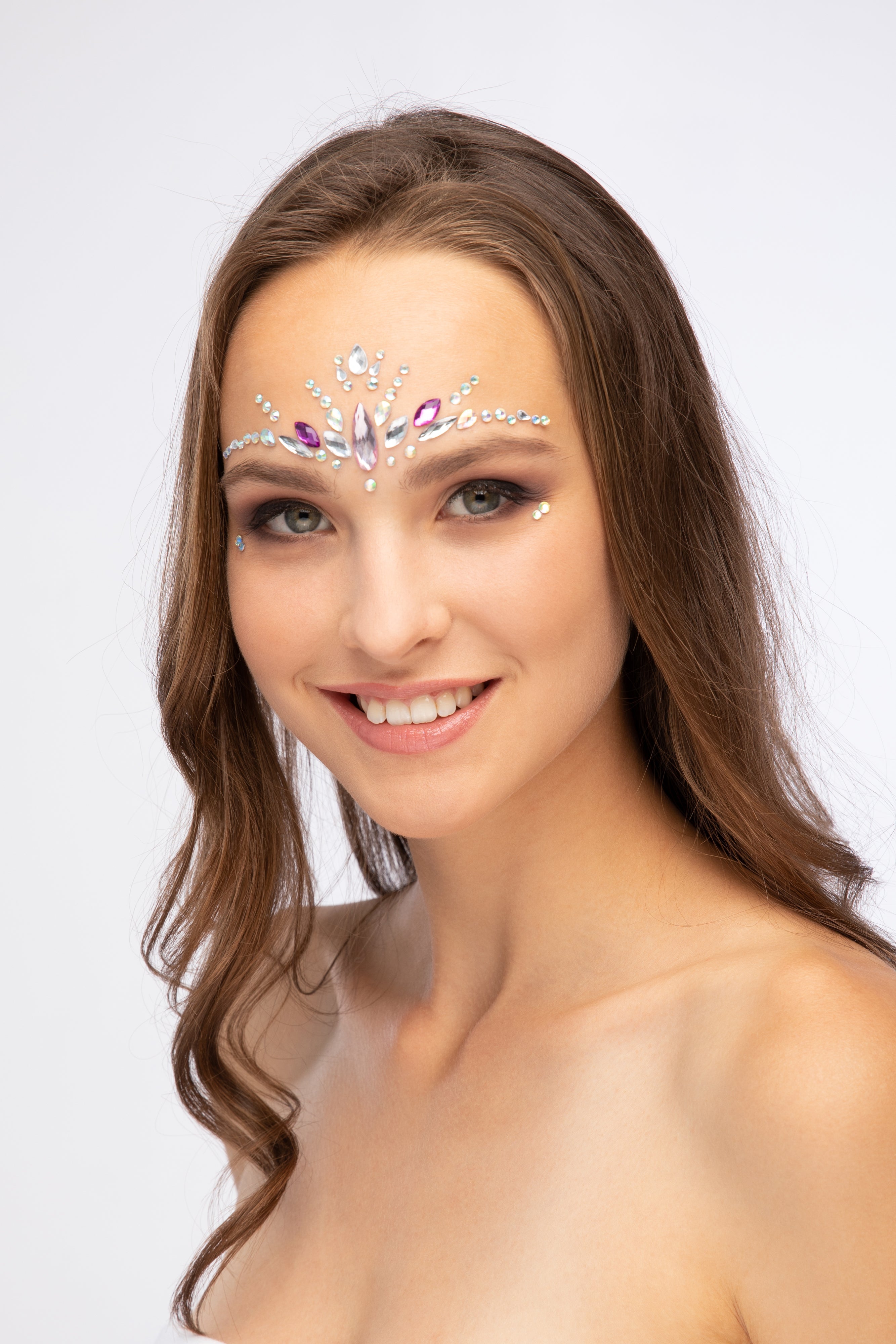 Party Princess - Glitter Adhesive Face Gems, Jewels and Rhinestones