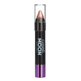 Rose Gold - Metallic Face & Body Crayon, 3.5g. Cosmetically certified, FDA & Health Canada compliant and cruelty free.