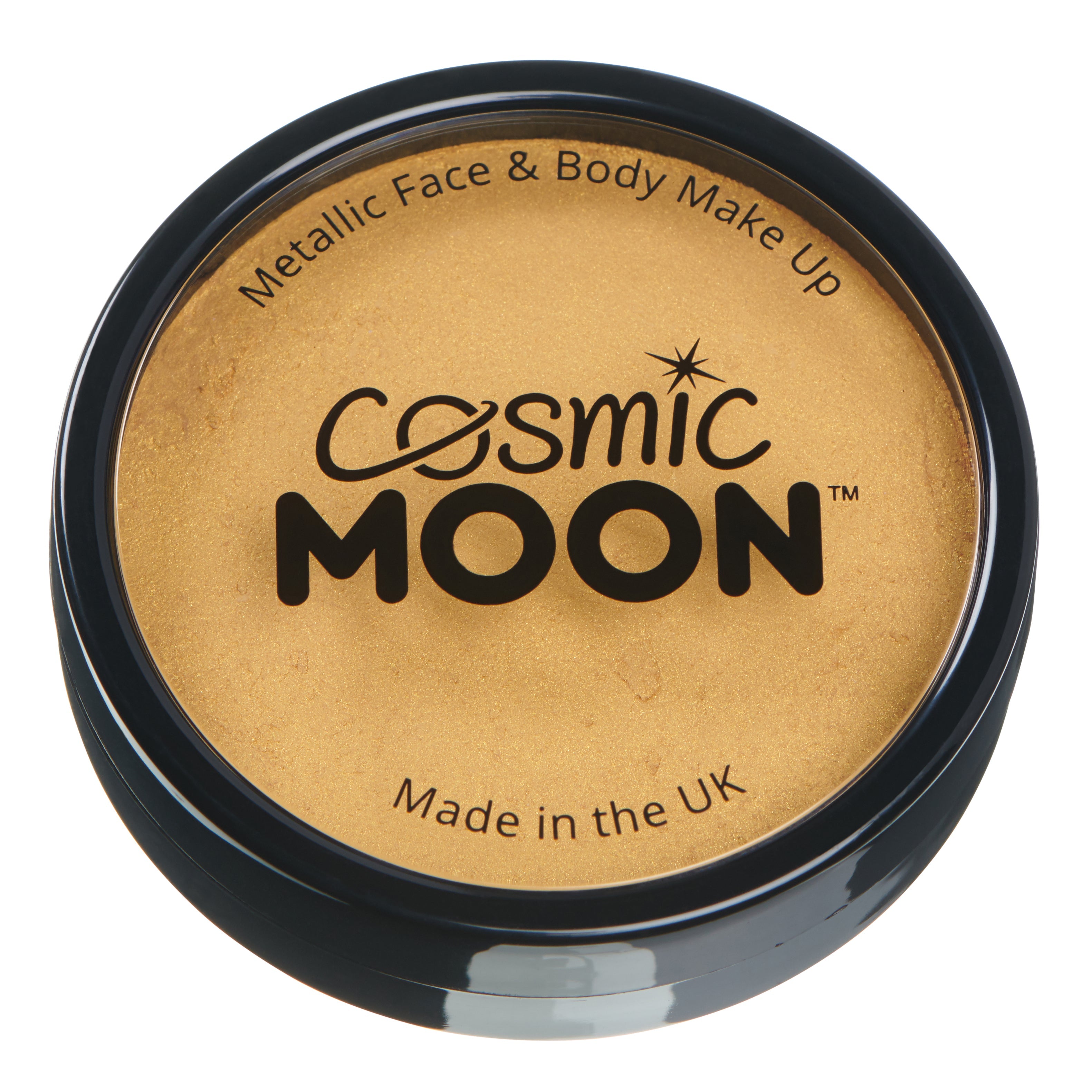 Gold - Metallic Professional Face Paint, 36g. Cosmetically certified, FDA & Health Canada compliant, cruelty free and vegan.