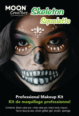 Skeleton Face Paint Makeup Kit