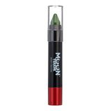 Zombie Green - Terror Face & Body Crayon, 3.5g. Cosmetically certified, FDA & Health Canada compliant and cruelty free.