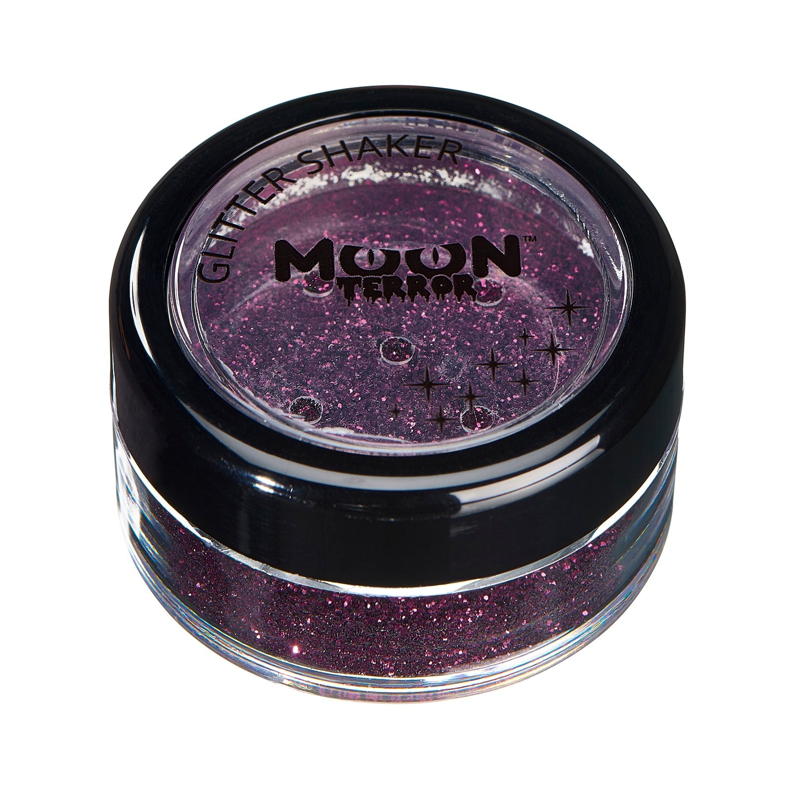 Poison Purple - Terror Fine Face & Body Glitter Shaker, 5g. Cosmetically certified, FDA & Health Canada compliant, cruelty free and vegan.