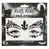 Feisty Feline - Terror Adhesive Face Gems, Jewels and Rhinestones