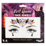 Evil Queen - Terror Adhesive Face Gems, Jewels and Rhinestones