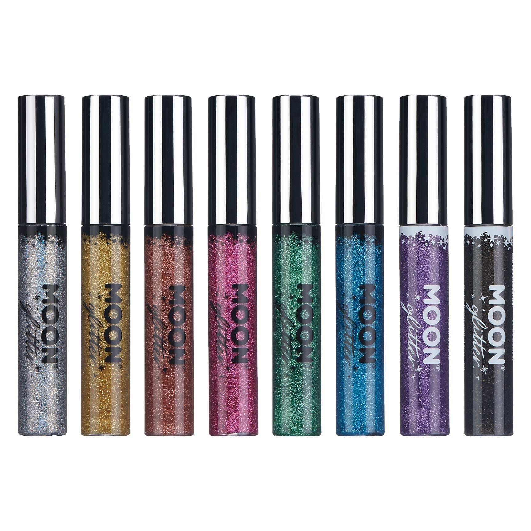 Holographic Glitter Eyeliner. Cosmetically certified, FDA & Health Canada compliant, cruelty free and vegan.